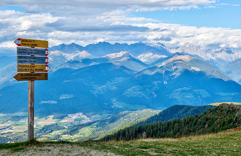 Una giornata sul Plan de Corones