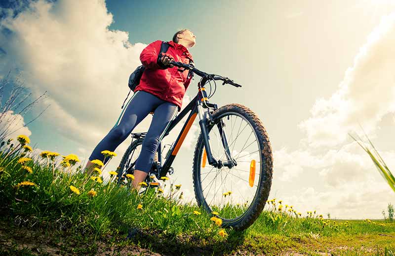 Percorso MTB alla Malga Lanzwiese